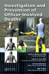 Book cover of Investigation and Prevention of Officer-Involved Deaths by Cyril H. Wecht