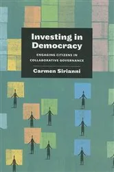 Book cover of Investing in Democracy by Carmen Sirianni