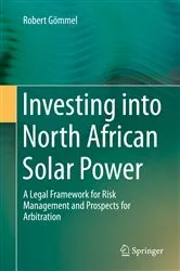 Book cover of Investing into North African Solar Power by Robert Gömmel