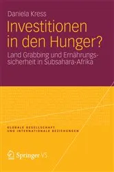 Book cover of Investitionen in den Hunger? by Daniela Kress