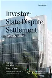 Book cover of Investor-State Dispute Settlement by Scott Miller
