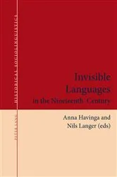 Book cover of Invisible Languages in the Nineteenth Century by Stephan Elspaß