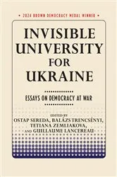 Book cover of Invisible University for Ukraine by Ostap Sereda