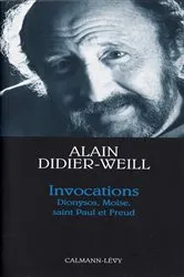 Book cover of Invocations by Alain Didier-Weill