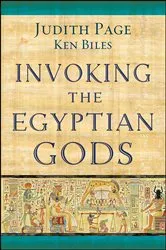 Book cover of Invoking the Egyptian Gods by Judith Page