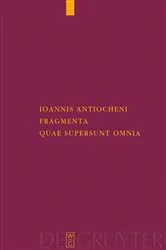 Book cover of Ioannis Antiocheni fragmenta quae supersunt omnia by Sergei Mariev