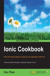 Book cover of Ionic Cookbook by Hoc Phan