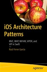 Book cover of iOS Architecture Patterns by Raúl Ferrer García