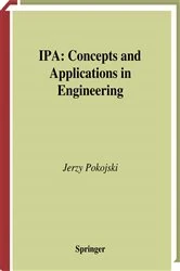 Book cover of IPA — Concepts and Applications in Engineering by Jerzy Pokojski