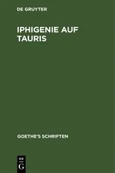 Book cover of Iphigenie auf Tauris by Johann Wolfgang Goethe