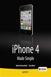 Book cover of iPhone 4 Made Simple by Martin Trautschold