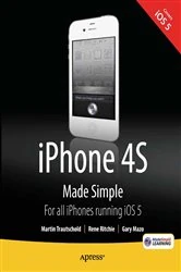 Book cover of iPhone 4S Made Simple by Martin Trautschold