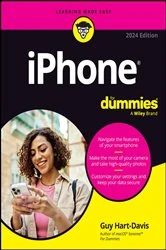 Book cover of iPhone For Dummies (15th ed.) by Guy Hart-Davis