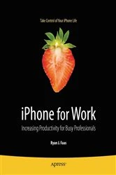 Book cover of iPhone for Work by Ryan Faas