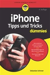 Book cover of iPhone Tipps und Tricks für Dummies (4th ed.) by Sebastian Schroer