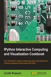 Book cover of IPython Interactive Computing and Visualization Cookbook by Cyrille Rossant