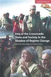 Book cover of Iraq at the Crossroads by Toby Dodge