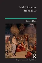 Book cover of Irish Literature Since 1800 by Norman Vance