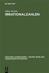 Book cover of Irrationalzahlen (4th ed.) by Unknown