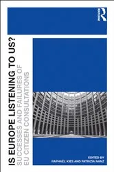 Book cover of Is Europe Listening to Us? by Raphaël Kies