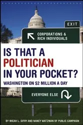 Book cover of Is That a Politician in Your Pocket by Micah Sifry