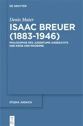 Book cover of Isaac Breuer (1883-1946) by Denis Maier