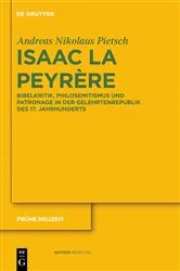 Book cover of Isaac La Peyrère by Andreas Nikolaus Pietsch