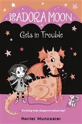 Book cover of Isadora Moon Gets in Trouble by Harriet Muncaster