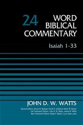 Book cover of Isaiah 1-33, Volume 24 by John D. W. Watts