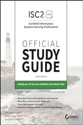Book cover of ISC2 CISSP Certified Information Systems Security Professional Official Study Guide (10th ed.) by Mike Chapple