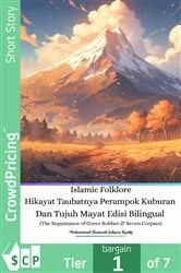 Book cover of Islamic Folklore Hikayat Taubatnya Perampok Kuburan Dan Tujuh Mayat Edisi Bilingual (The Repentance of Grave Robber & Seven Corpses) by Muhammad Hamzah Sakura Ryuki