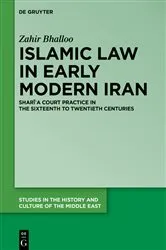 Book cover of Islamic Law in Early Modern Iran by Unknown
