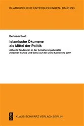 Book cover of Islamische Ökumene als Mittel der Politik by Behnam Said