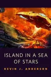 Book cover of Island in a Sea of Stars by Kevin J. Anderson