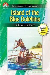 Book cover of Island of the Blue Dolphins by Carmela M. Krueser