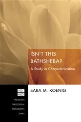 Book cover of Isn't This Bathsheba? by Sara M. Koenig