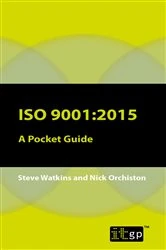 Book cover of ISO 9001:2015 by Steve Watkins