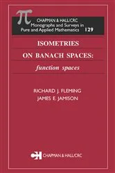 Book cover of Isometries on Banach Spaces by Richard J. Fleming