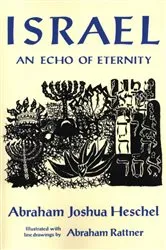 Book cover of Israel: An Echo of Eternity by Abraham Joshua Heschel