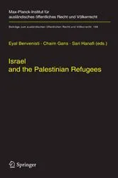 Book cover of Israel and the Palestinian Refugees by Eyal Benvenisti