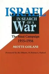 Book cover of Israel in Search of War by Motti Golani