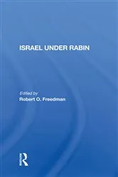 Book cover of Israel Under Rabin by Robert O Freedman