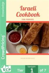 Book cover of Israeli Cookbook for Foodies by Nikan Rodriguez