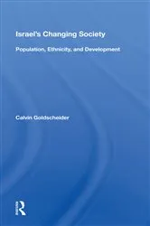 Book cover of Israel's Changing Society by Calvin Goldscheider