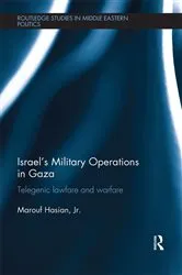 Book cover of Israel's Military Operations in Gaza by Marouf Hasian Jr