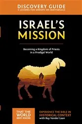 Book cover of Israel's Mission Discovery Guide by Zondervan
