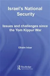 Book cover of Israel's National Security by Efraim Inbar