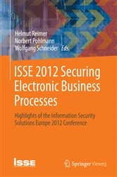 Book cover of ISSE 2012 Securing Electronic Business Processes by Helmut Reimer