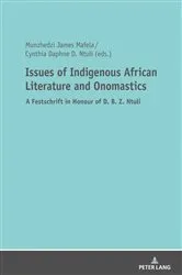 Book cover of Issues of Indigenous African Literature and Onomastics by Unknown