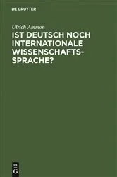 Book cover of Ist Deutsch noch internationale Wissenschaftssprache? by Unknown